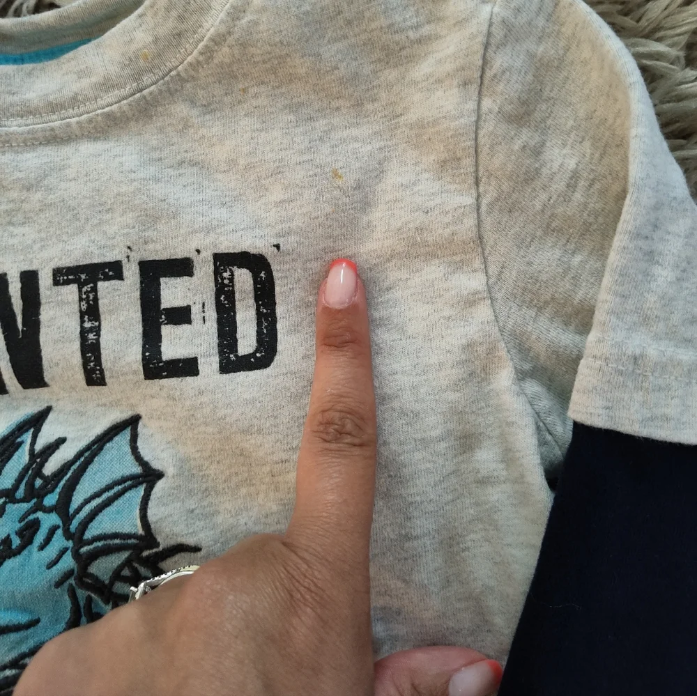 Gymboree Dragon Layered Longsleeve